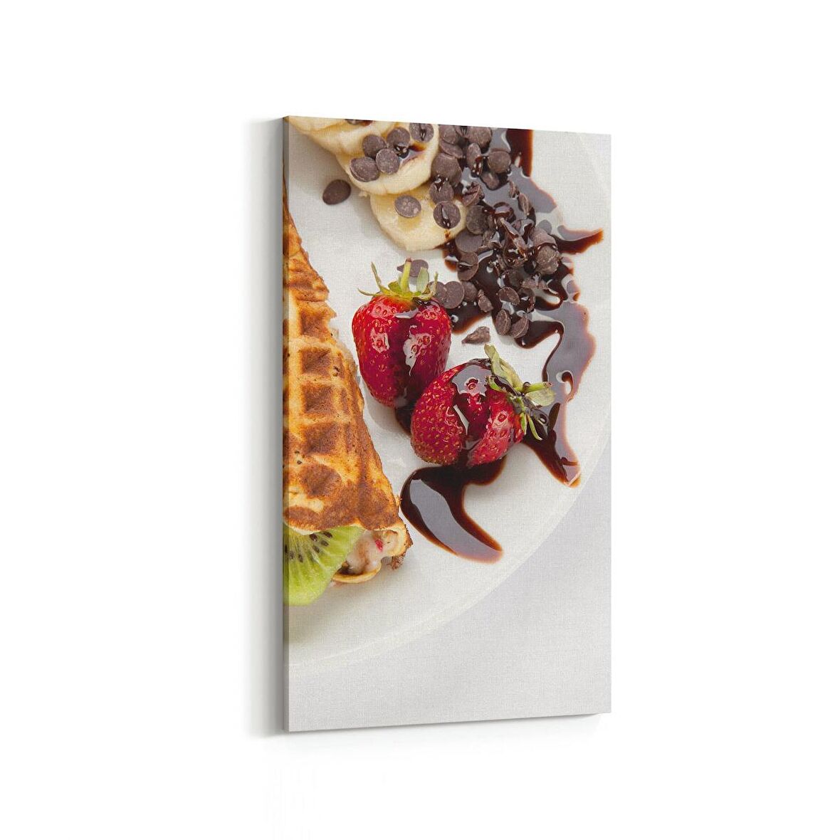 Olla 15268DD Gıda Görseli Dikey Dar Kanvas Tablo (Ölçü: 30X60)