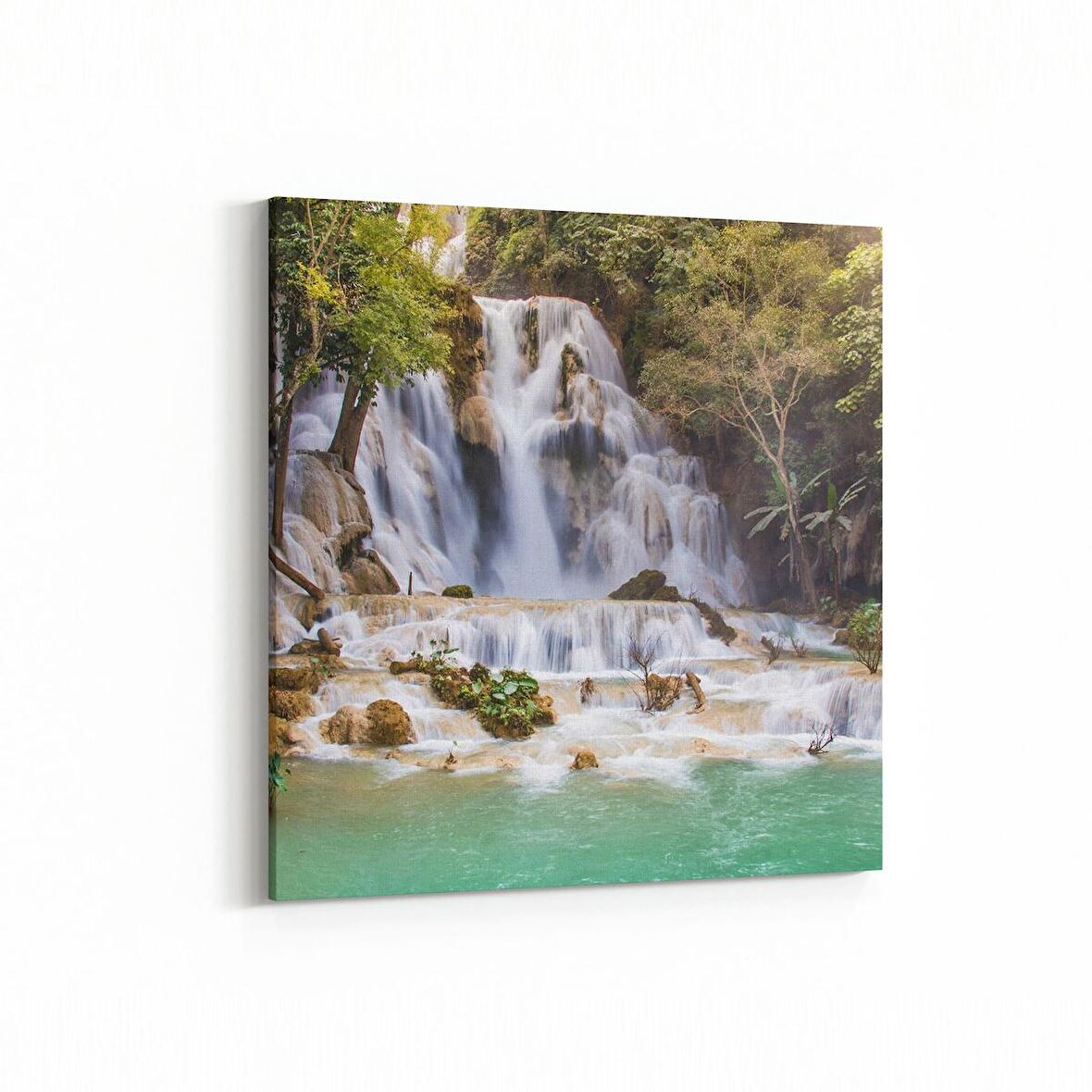 Olla 14230K Doğa / Manzara Görseli Kare Kanvas Tablo (Ölçü: 30X30)