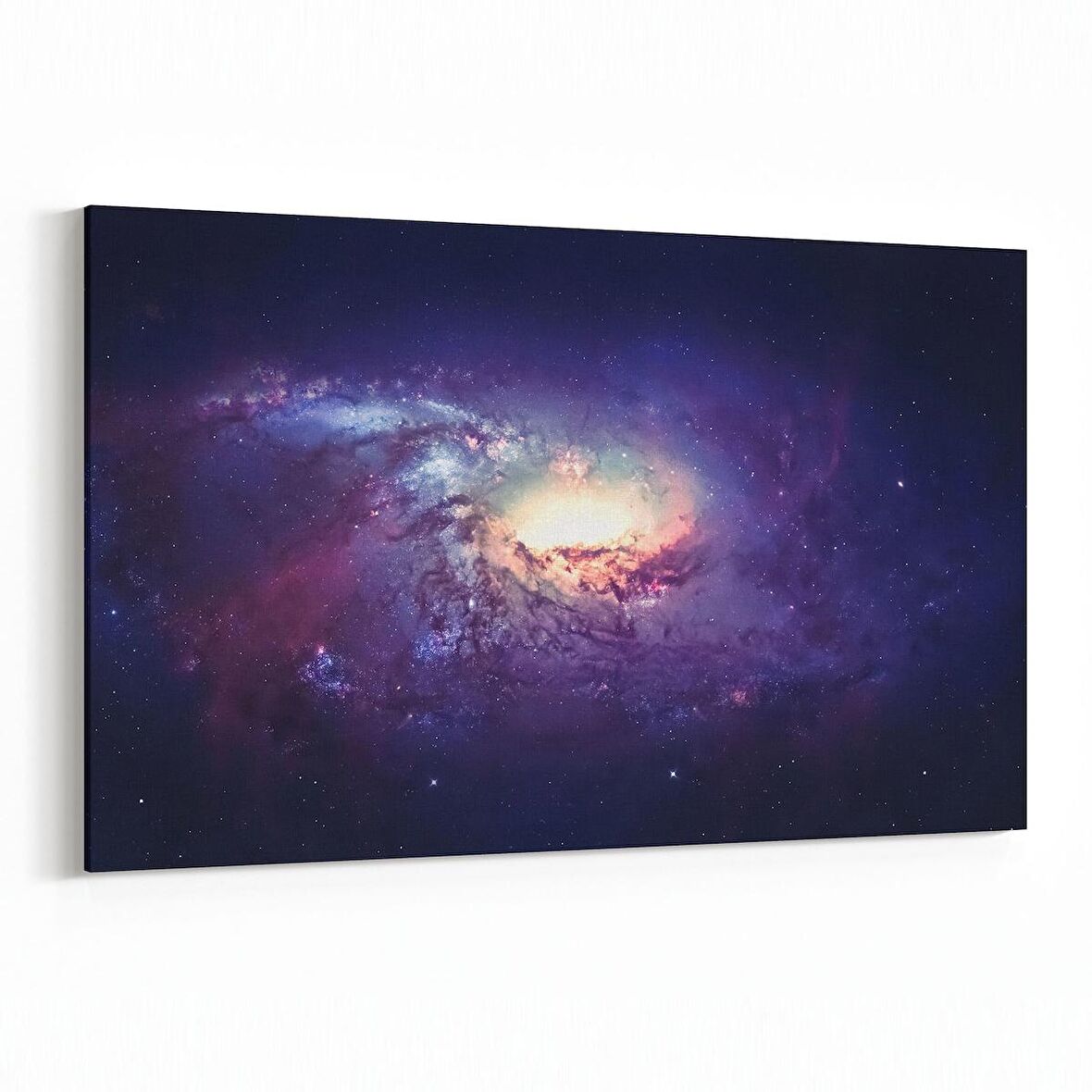 Olla 14782Y Gece Gökyüzü Görseli Yatay Kanvas Tablo (Ölçü: 90X60)