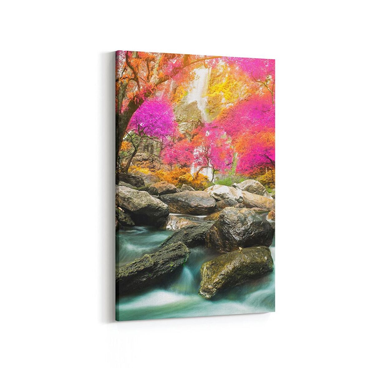 Olla 13943D Doğa / Manzara Görseli Dikey Kanvas Tablo (Ölçü: 100X150)