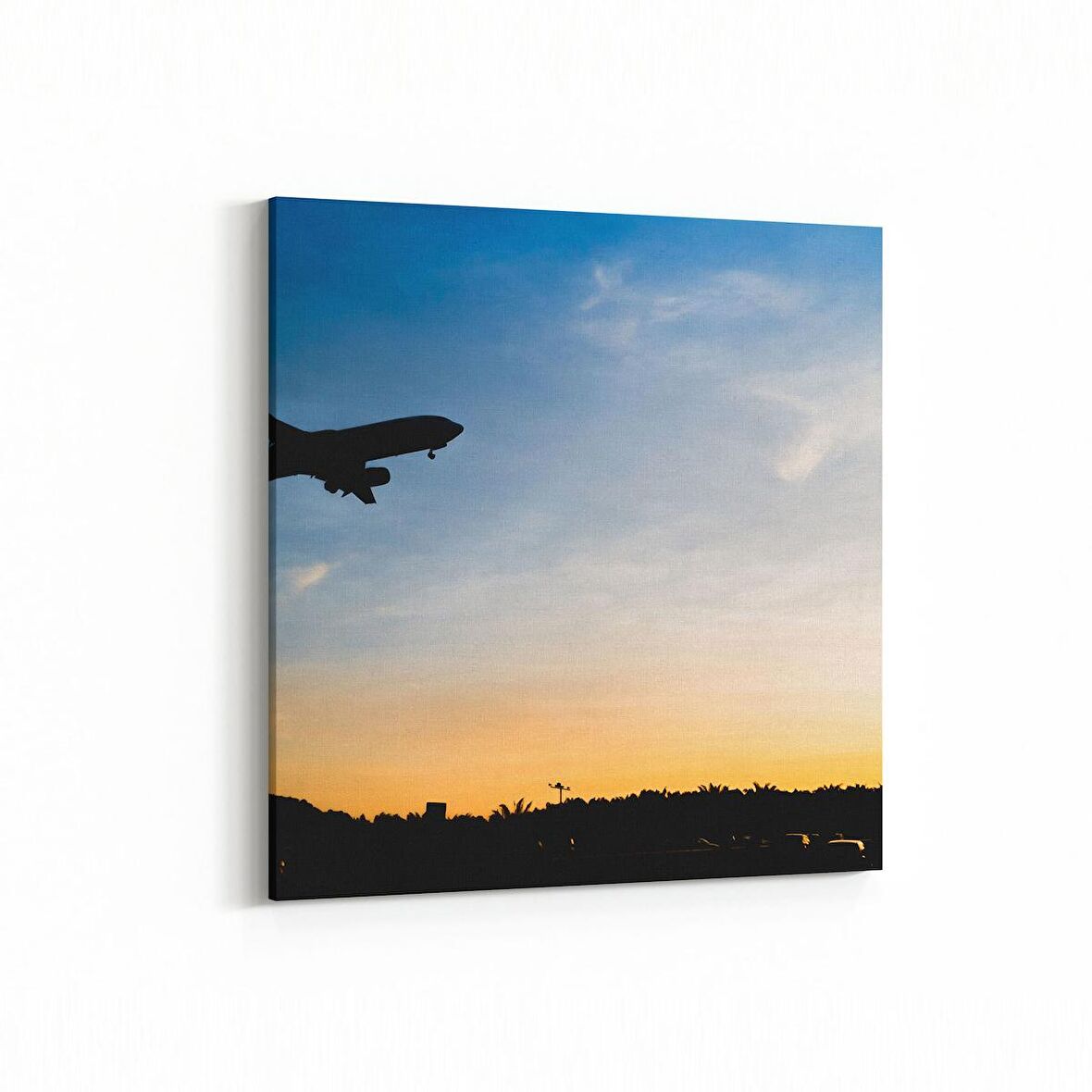 Olla 12342K Araç Görseli Kare Kanvas Tablo (Ölçü: 100X100)