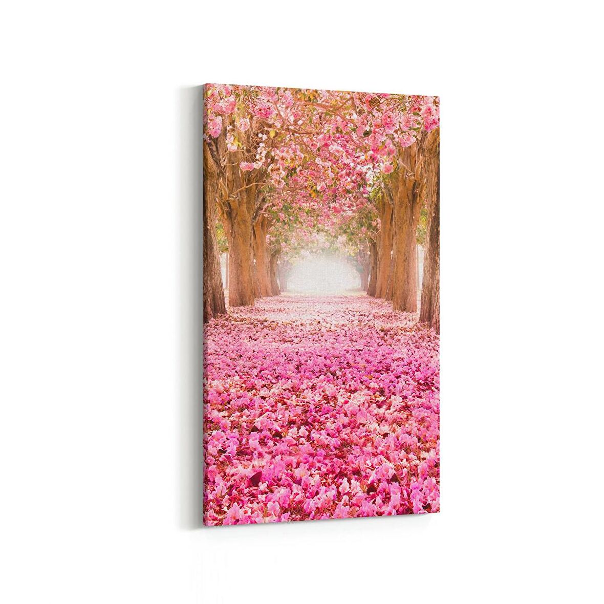 Olla 14345DD Doğa / Manzara Görseli Dikey Dar Kanvas Tablo (Ölçü: 40X80)