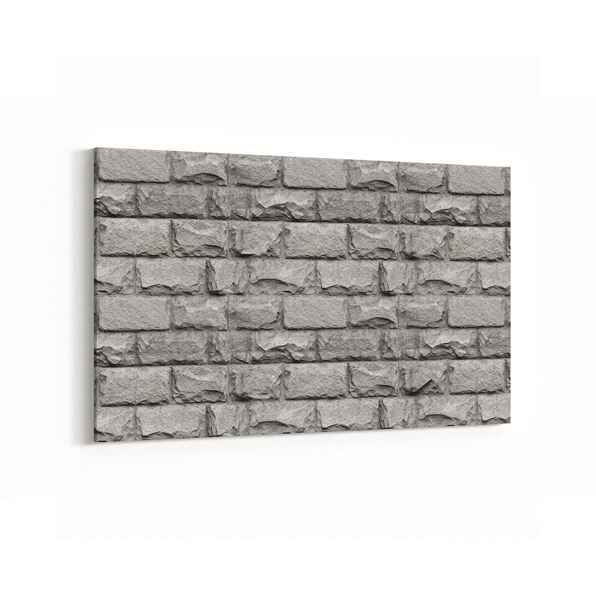 Olla 17381Y Taş / Tuğla Görseli Yatay Kanvas Tablo (Ölçü: 150X100)