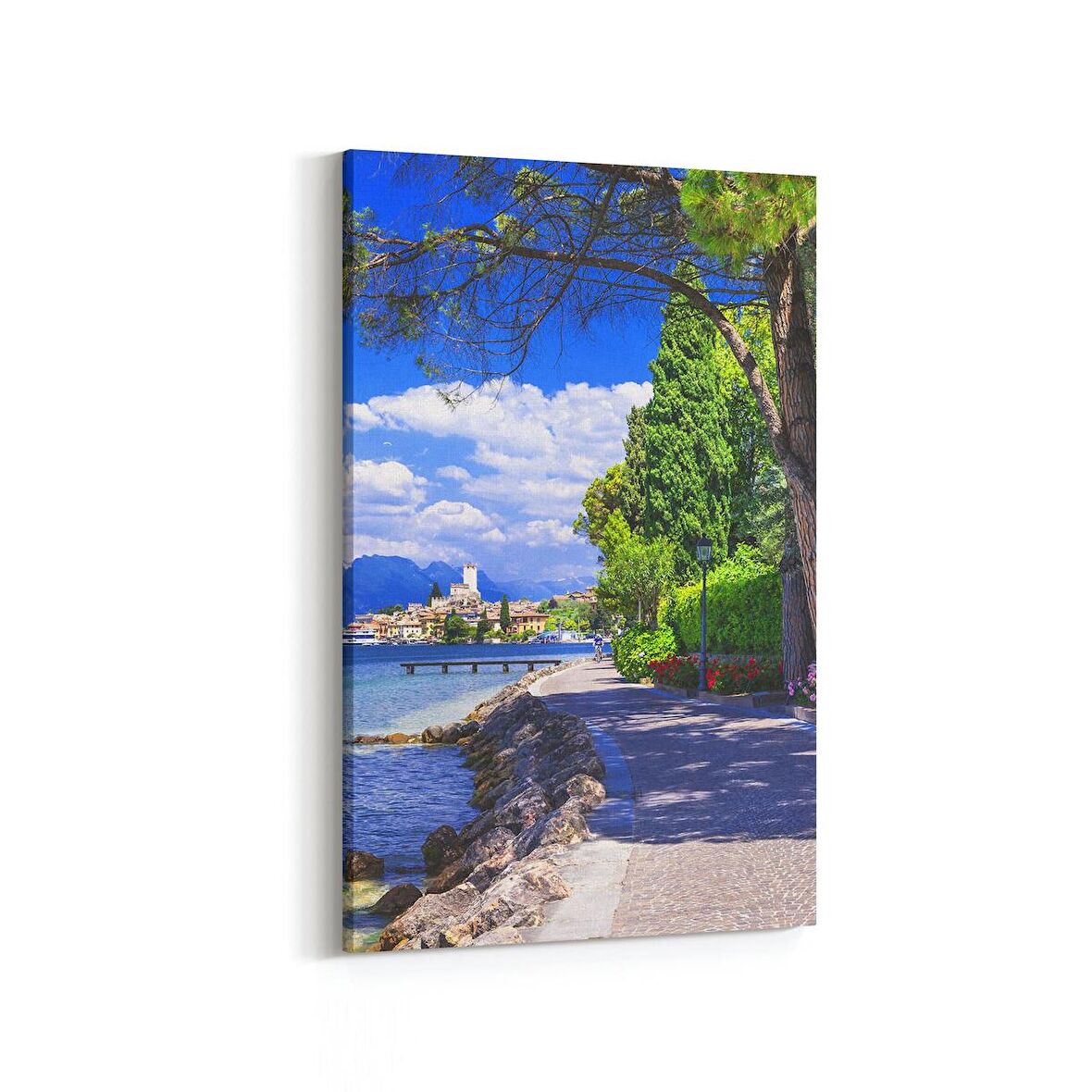 Olla 13809D Doğa / Manzara Görseli Dikey Kanvas Tablo (Ölçü: 100X150)