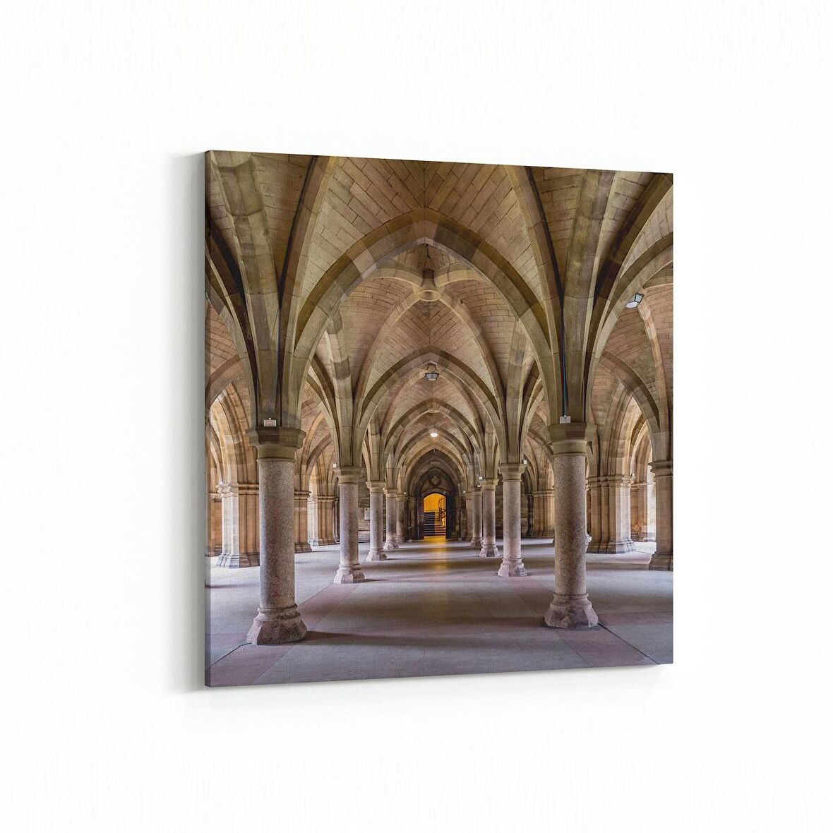 Olla 14418K Doğa / Manzara Görseli Kare Kanvas Tablo (Ölçü: 25X25)