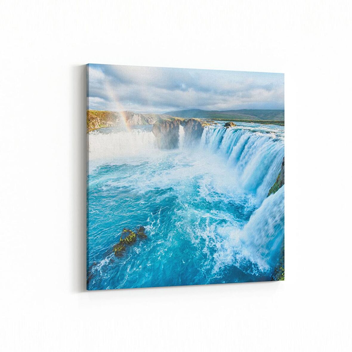 Olla 13626K Doğa / Manzara Görseli Kare Kanvas Tablo (Ölçü: 25X25)