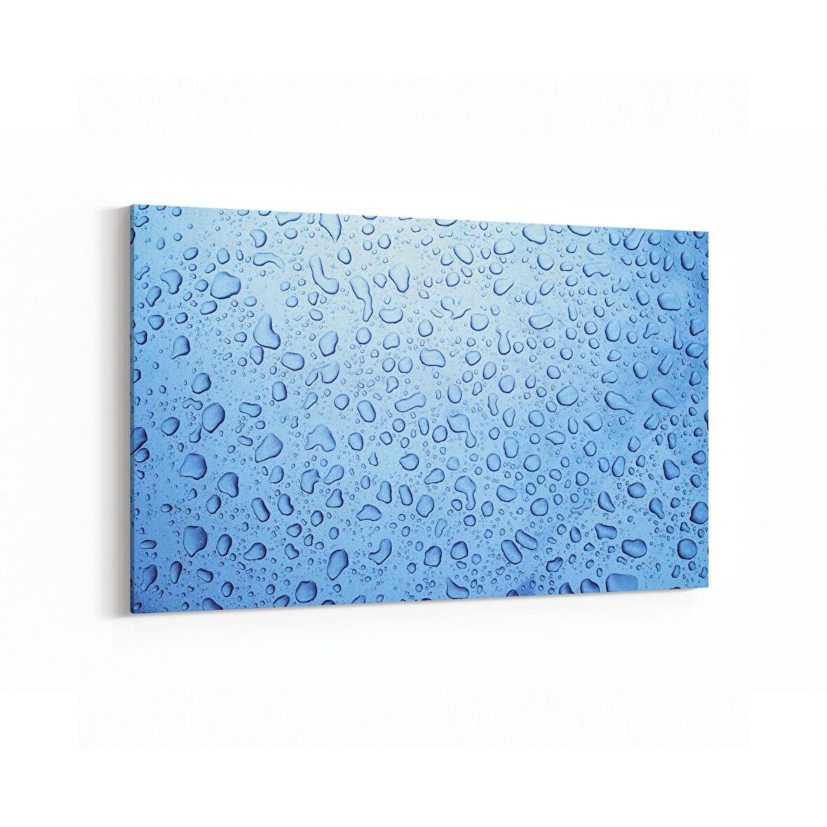 Olla 17264Y Su / Damla Görseli Yatay Kanvas Tablo (Ölçü: 45X30)