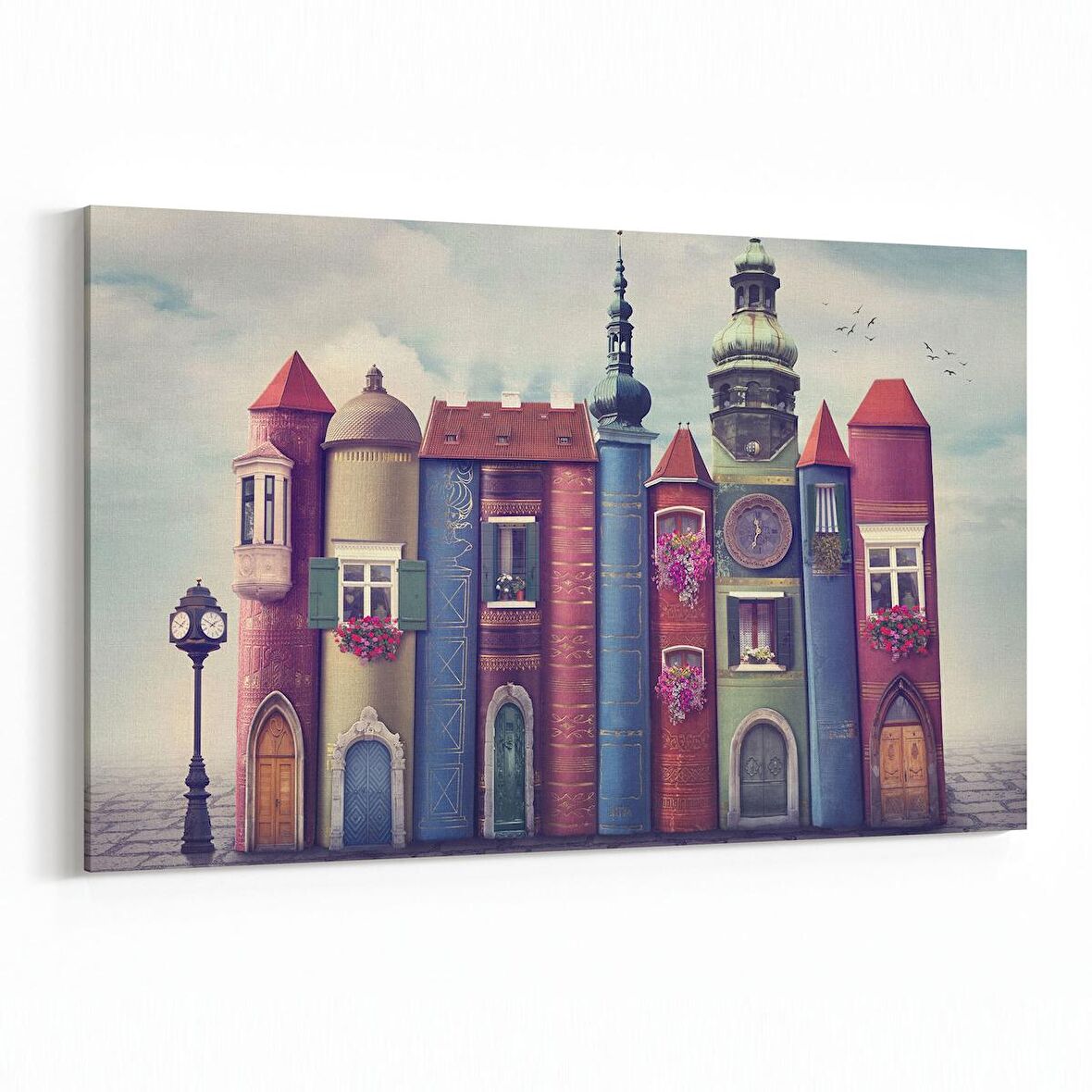 Olla 12777Y Çocuk Odası Görseli Yatay Kanvas Tablo (Ölçü: 150X100)