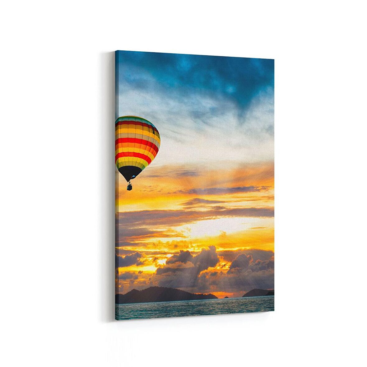Olla 13680D Doğa / Manzara Görseli Dikey Kanvas Tablo (Ölçü: 60X90)