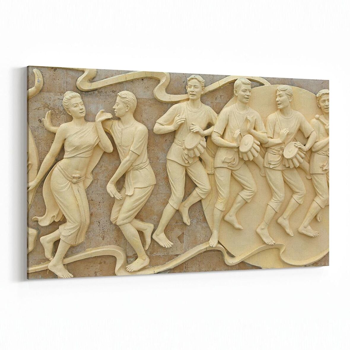 Olla 16268Y Heykel / Sanat Görseli Yatay Kanvas Tablo (Ölçü: 30X20)