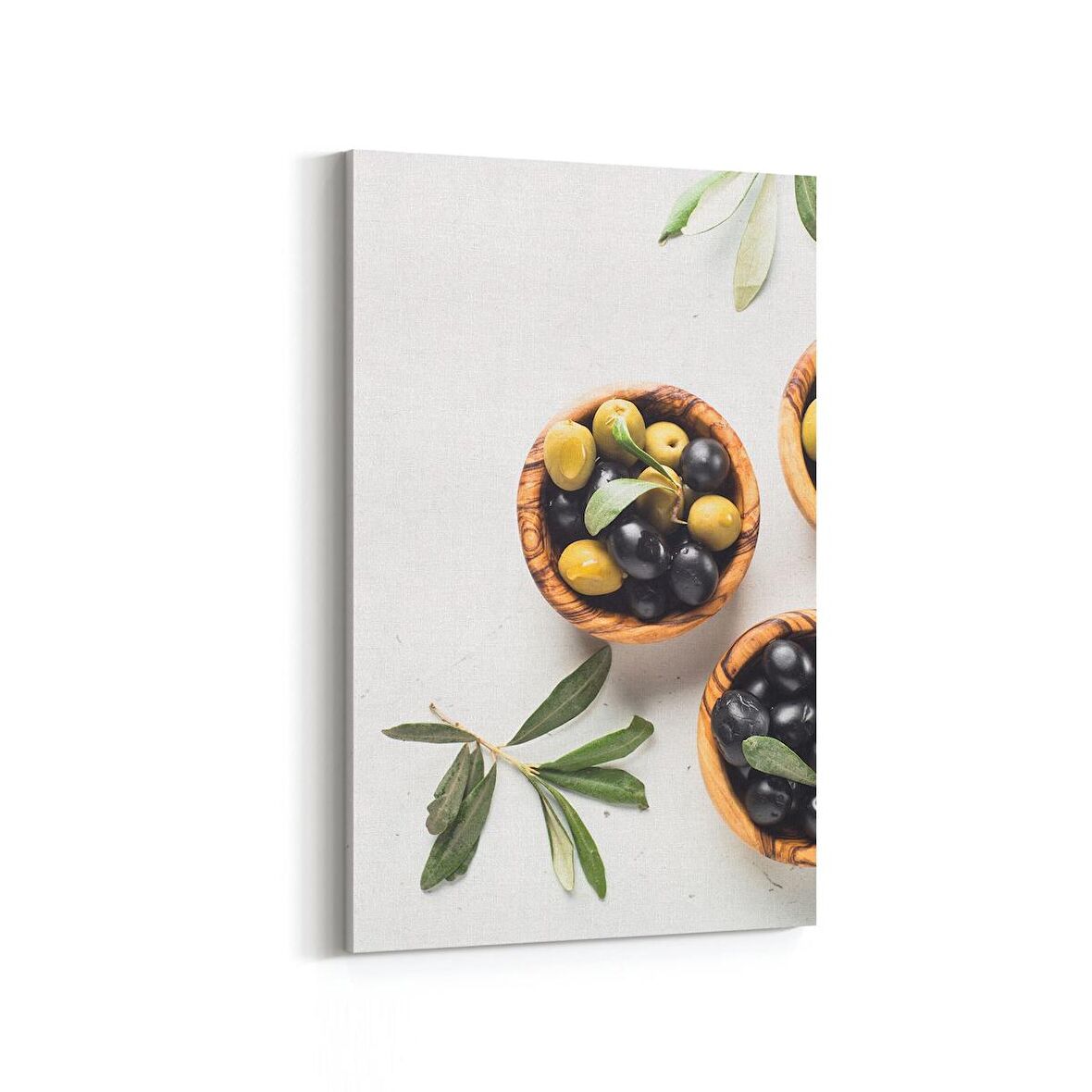 Olla 15266D Gıda Görseli Dikey Kanvas Tablo (Ölçü: 60X90)