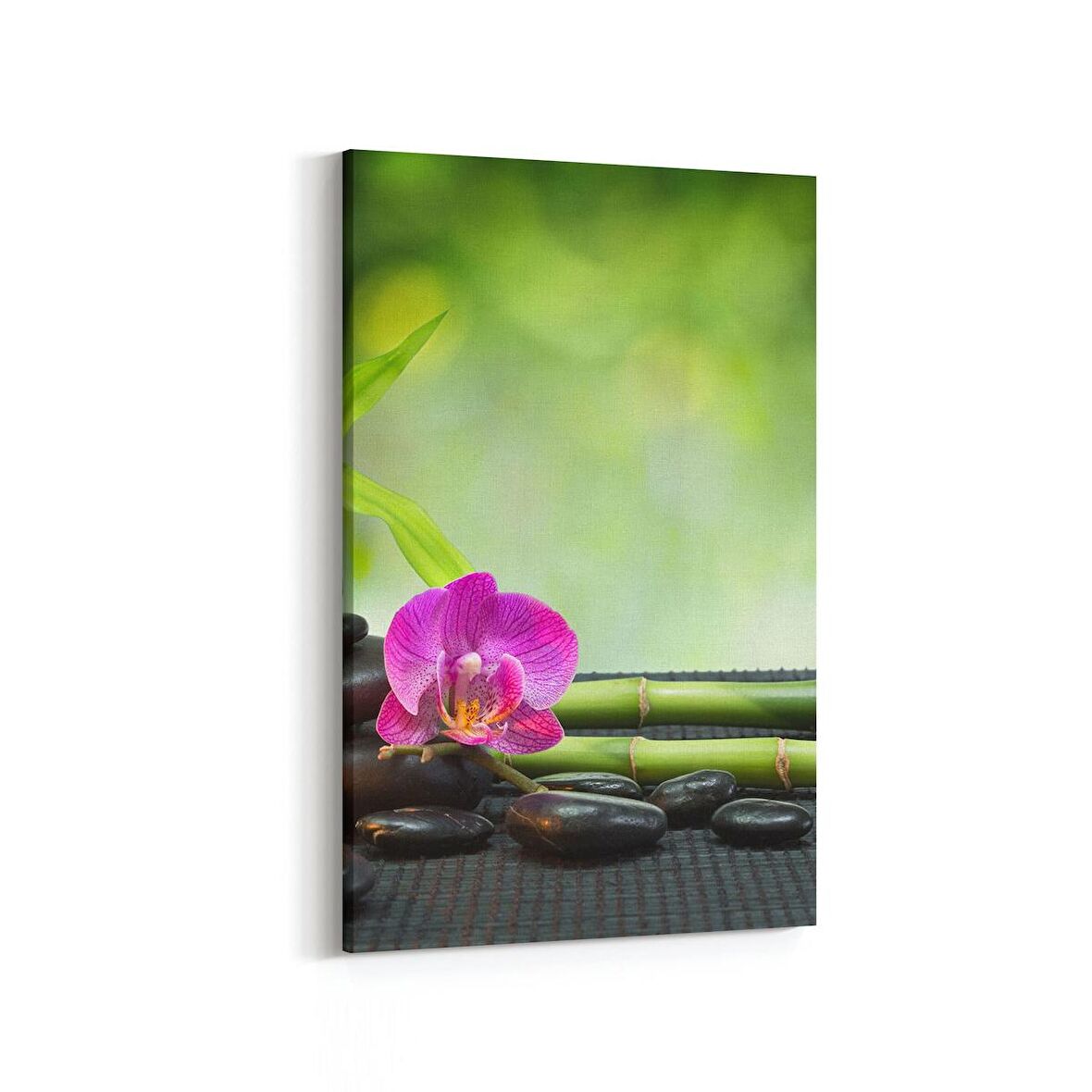 Olla 17054D Spa / Masaj Görseli Dikey Kanvas Tablo (Ölçü: 20X30)