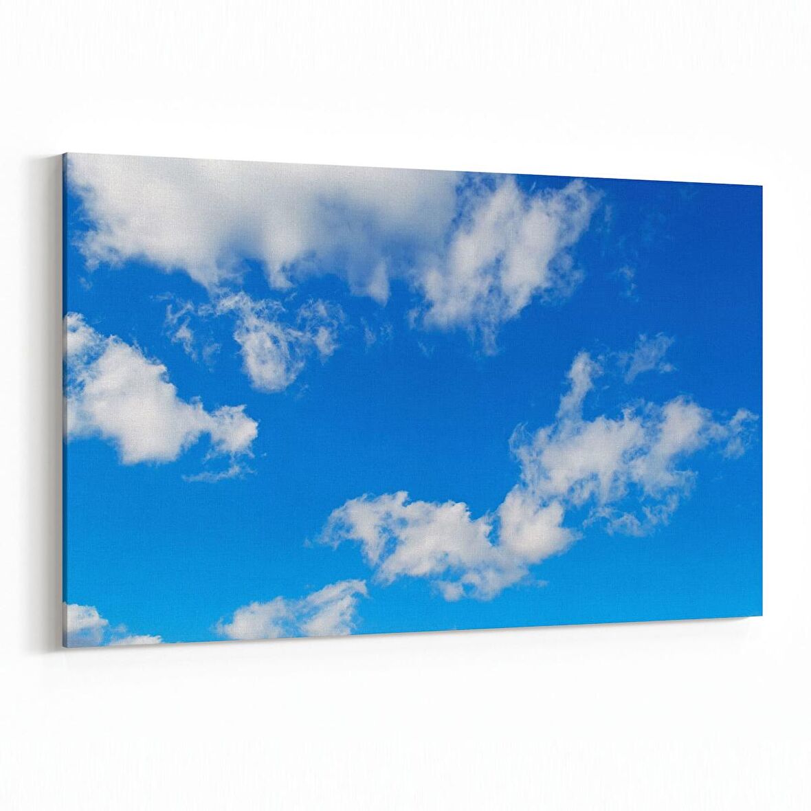 Olla 15540Y Gökyüzü Bulut Görseli  Yatay Kanvas Tablo (Ölçü: 90X60)