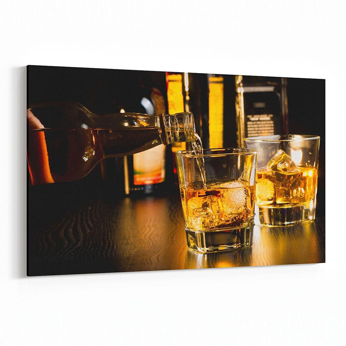 Olla 15111Y Gıda Görseli Yatay Kanvas Tablo (Ölçü: 70X50)