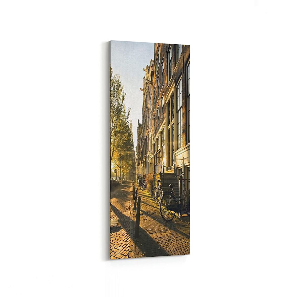 Olla 18154DI Yapı Görseli Dikey İnce Kanvas Tablo (Ölçü: 30X90)