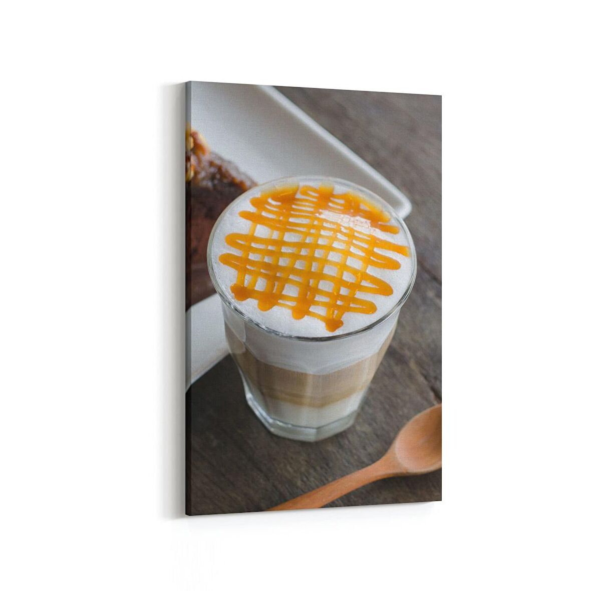 Olla 15204D Gıda Görseli Dikey Kanvas Tablo (Ölçü: 20X30)