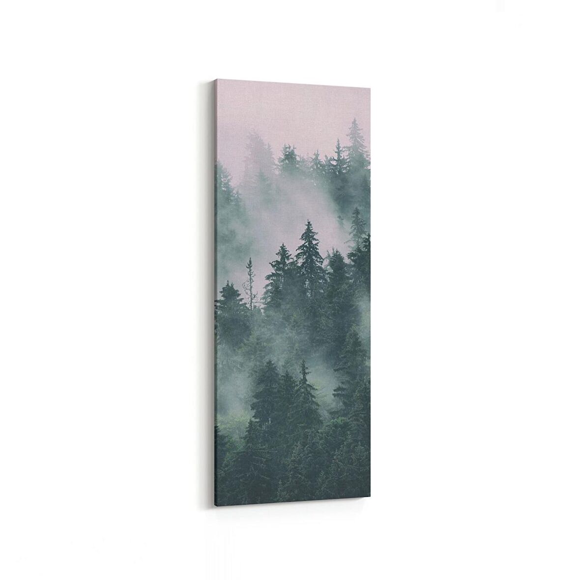 Olla 14427DI Doğa / Manzara Görseli Dikey İnce Kanvas Tablo (Ölçü: 40X120)