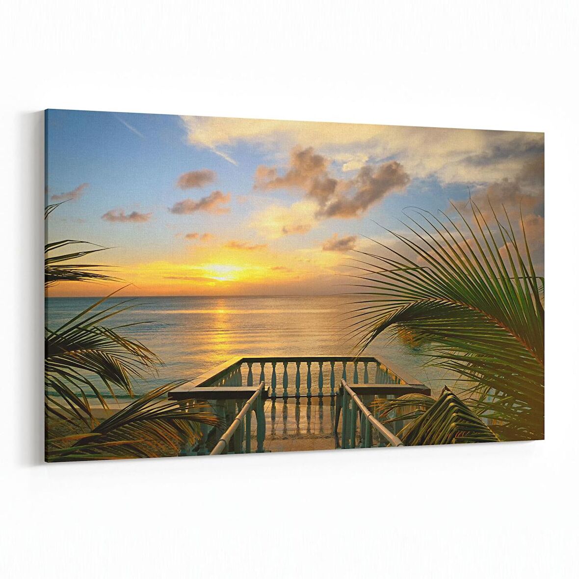 Olla 13518Y Doğa / Manzara Görseli Yatay Kanvas Tablo (Ölçü: 45X30)