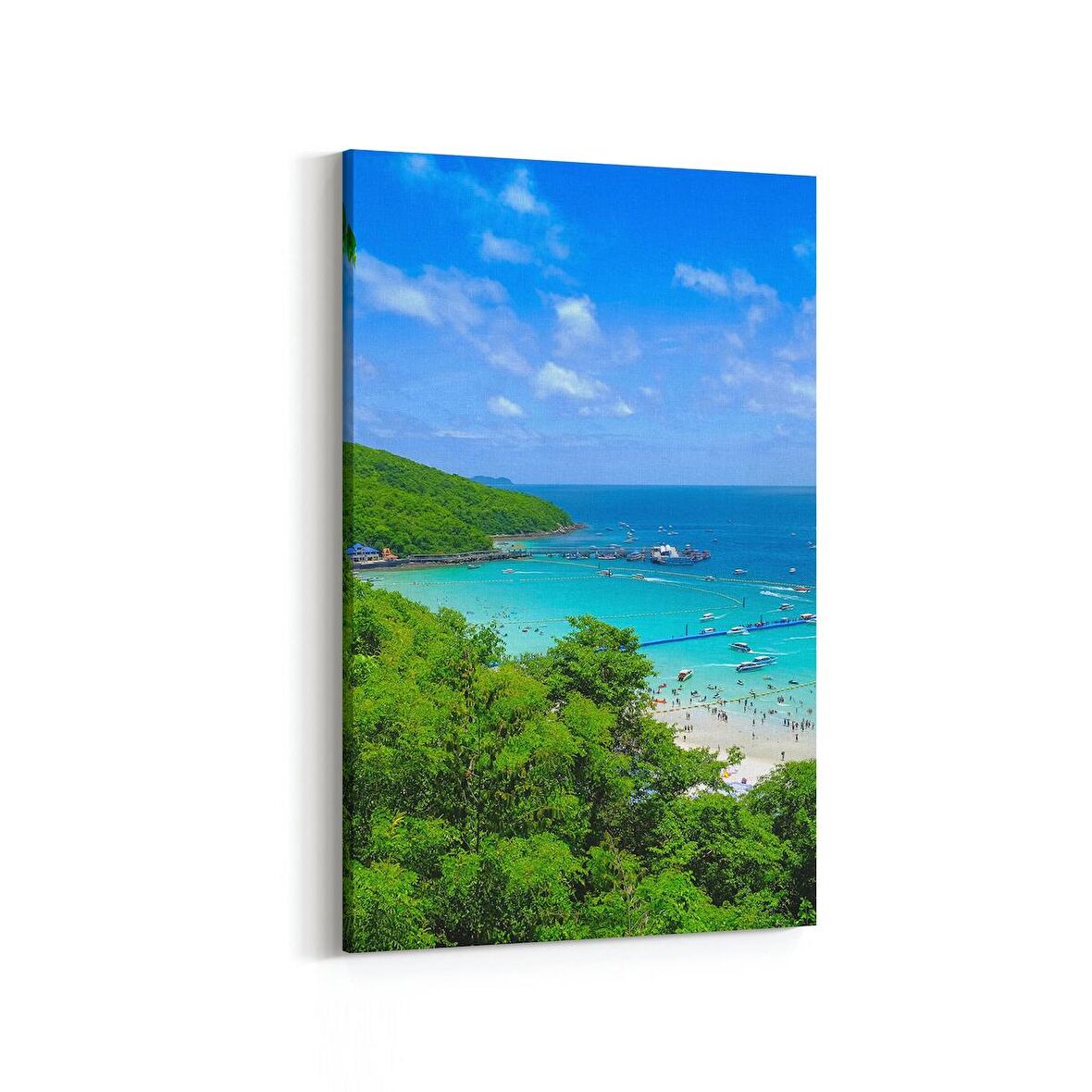 Olla 14381D Doğa / Manzara Görseli Dikey Kanvas Tablo (Ölçü: 20X30)