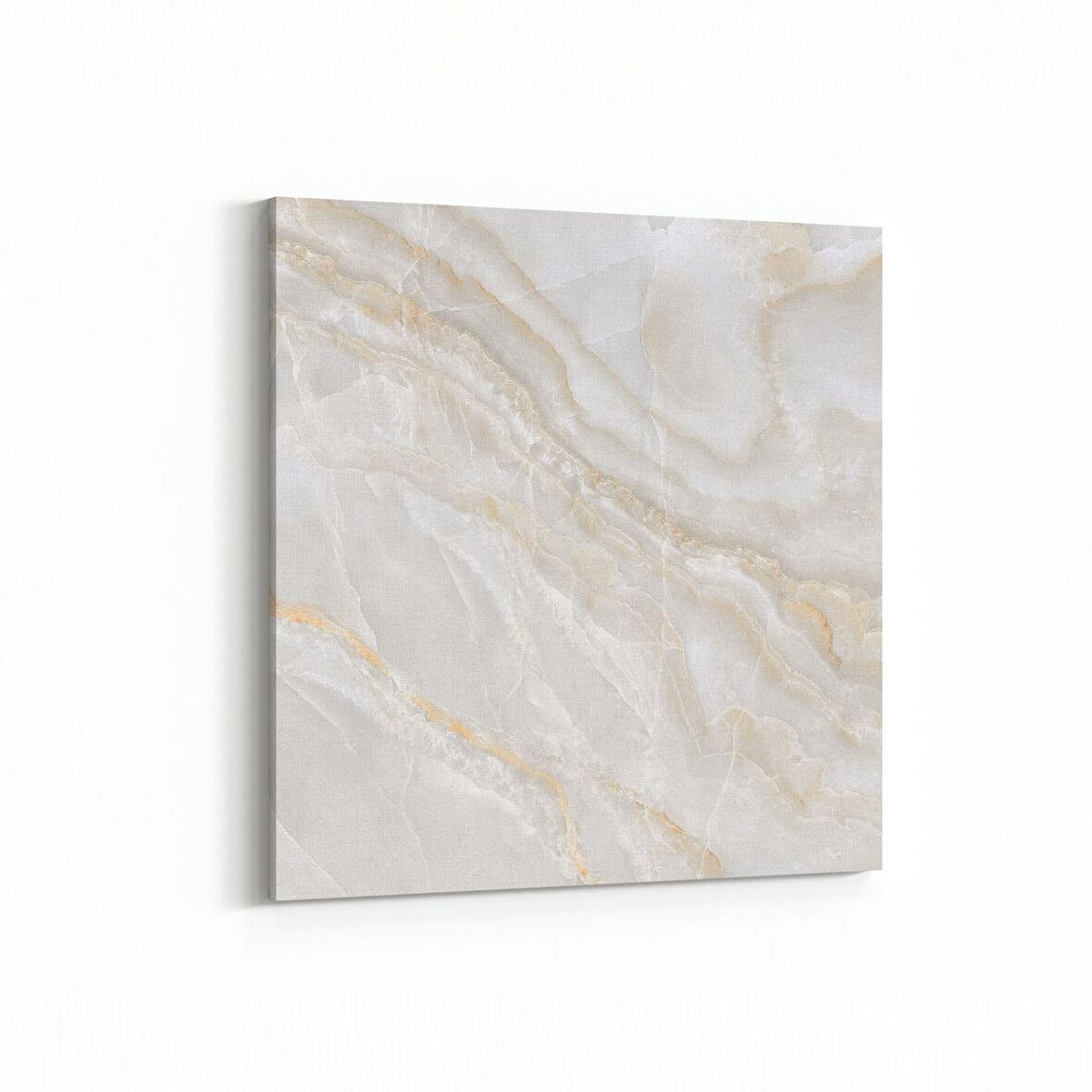 Olla 16670K Mermer Desen Görsel Kare Kanvas Tablo (Ölçü: 60X60)