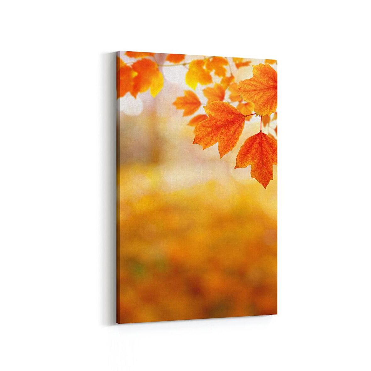 Olla 10511D Ağaç Görseli Dikey Kanvas Tablo (Ölçü: 20X30)