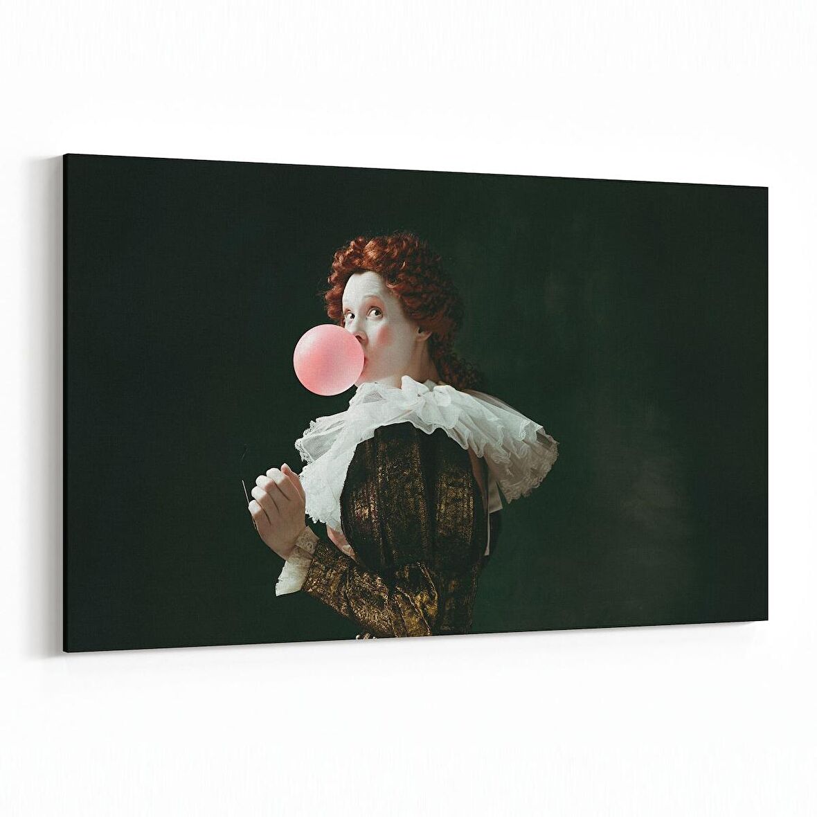 Olla 16802Y Model / Manken Görseli Yatay Kanvas Tablo (Ölçü: 120X80)