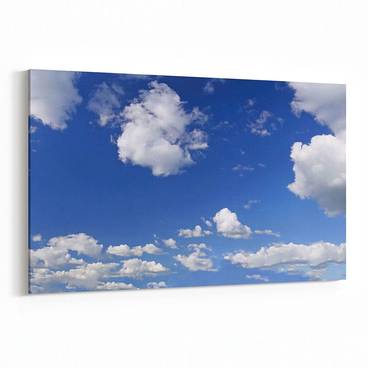 Olla 15578Y Gökyüzü Bulut Görseli  Yatay Kanvas Tablo (Ölçü: 150X100)
