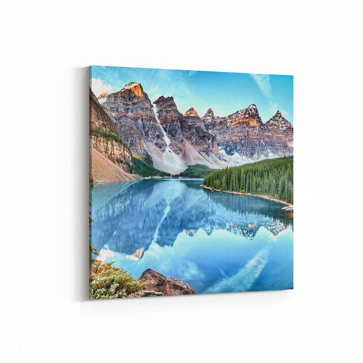 Olla 14150K Doğa / Manzara Görseli Kare Kanvas Tablo (Ölçü: 25X25)