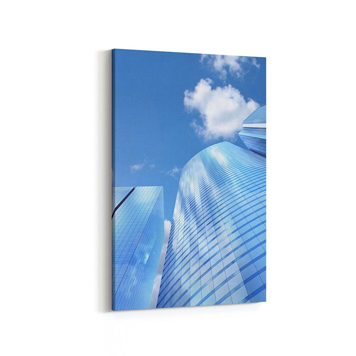 Olla 18550D Yapı Görseli Dikey Kanvas Tablo (Ölçü: 60X90)