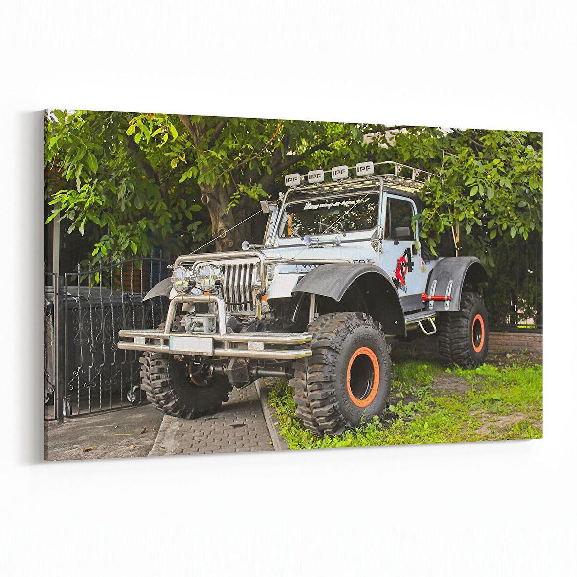 Olla 12376Y Araç Görseli Yatay Kanvas Tablo (Ölçü: 45X30)