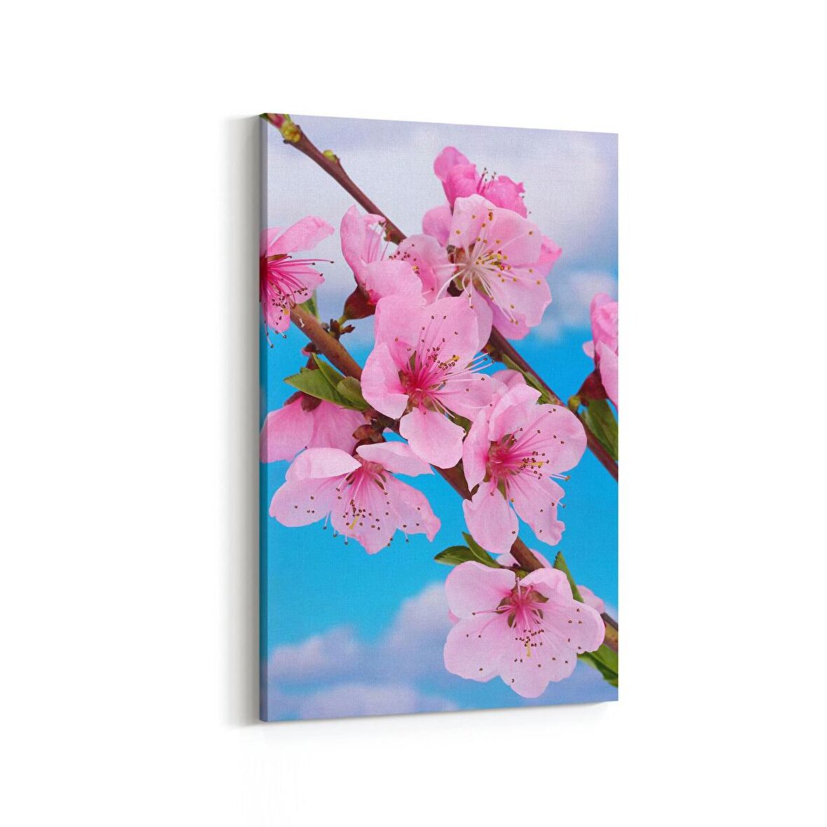 Olla 10545D Ağaç Görseli Dikey Kanvas Tablo (Ölçü: 70X105)