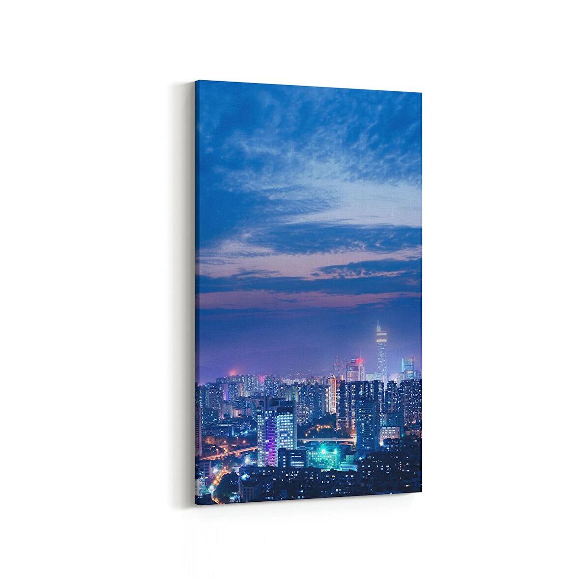 Olla 18906DD Yapı Görseli Dikey Dar Kanvas Tablo (Ölçü: 60X120)