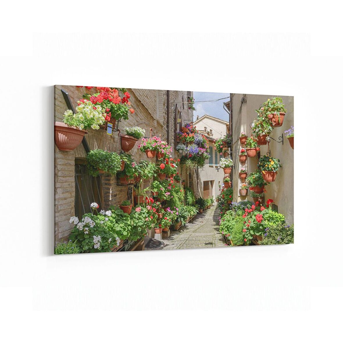 Olla 18602Y Yapı Görseli Yatay Kanvas Tablo (Ölçü: 70X50)