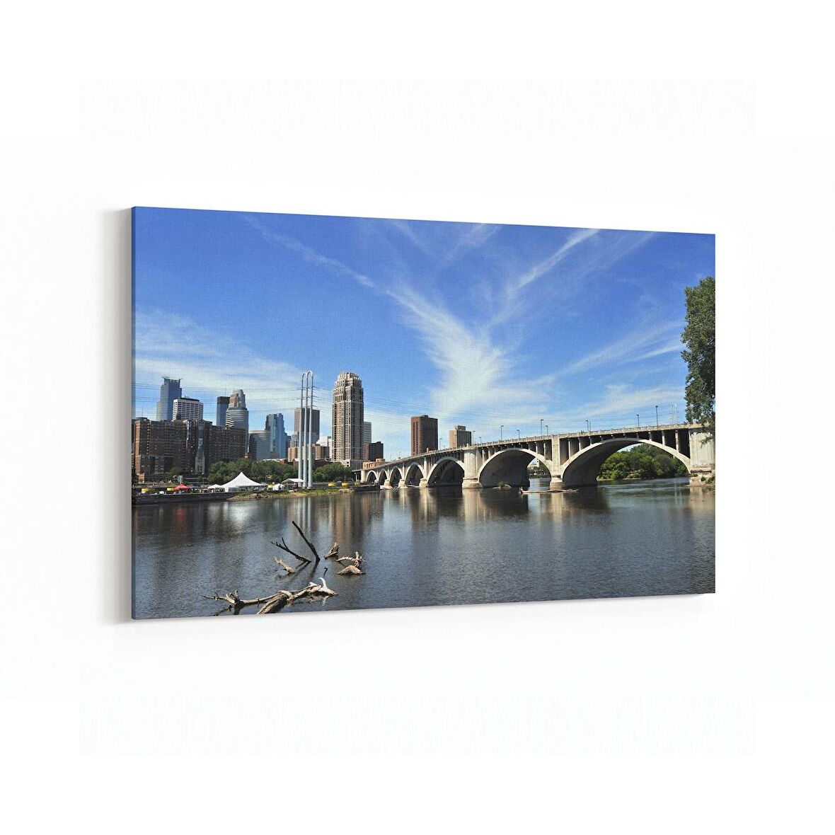 Olla 17946Y Yapı Görseli Yatay Kanvas Tablo (Ölçü: 30X20)