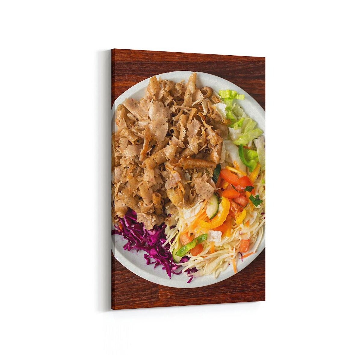 Olla 15102D Gıda Görseli Dikey Kanvas Tablo (Ölçü: 20X30)