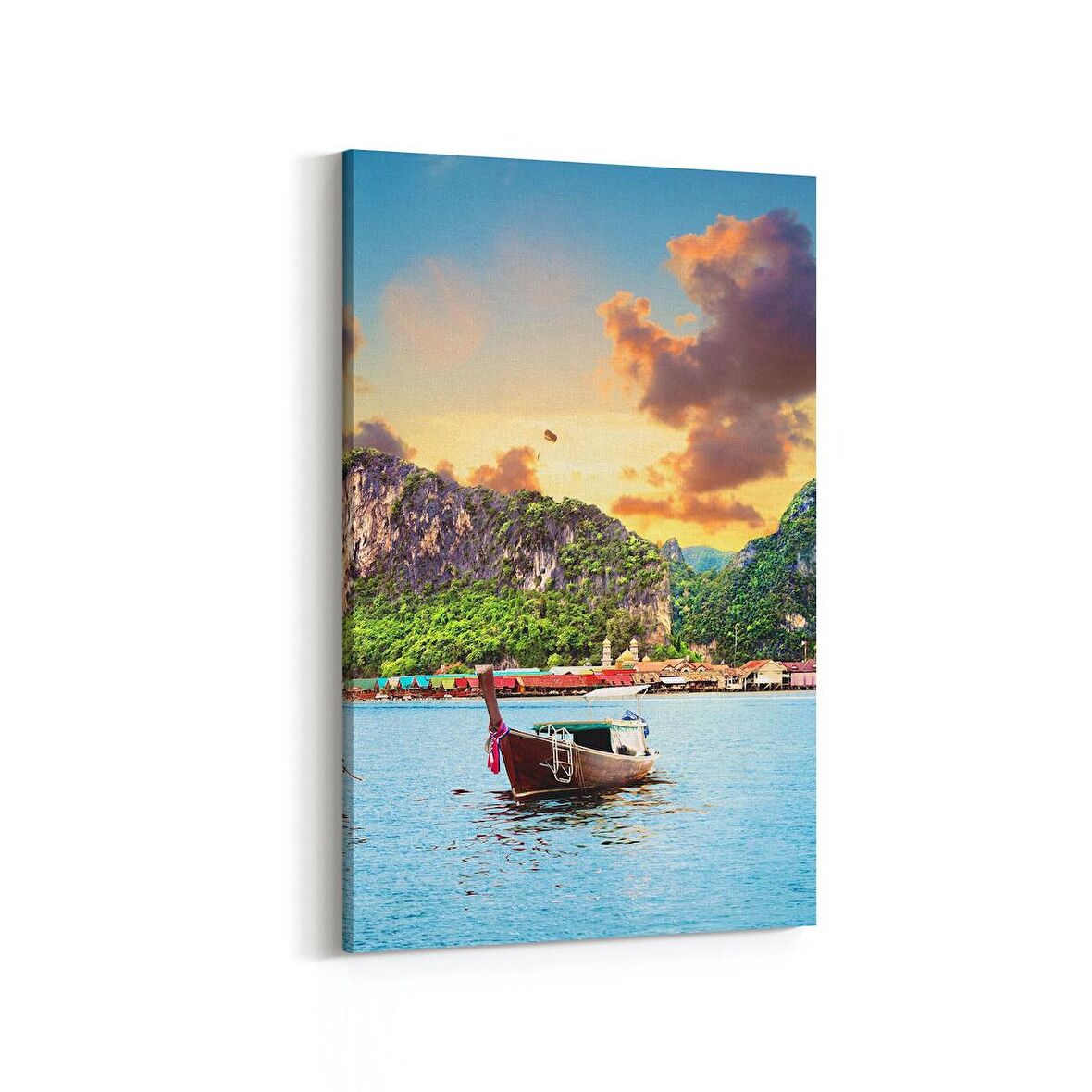 Olla 13251D Doğa / Manzara Görseli Dikey Kanvas Tablo (Ölçü: 60X90)