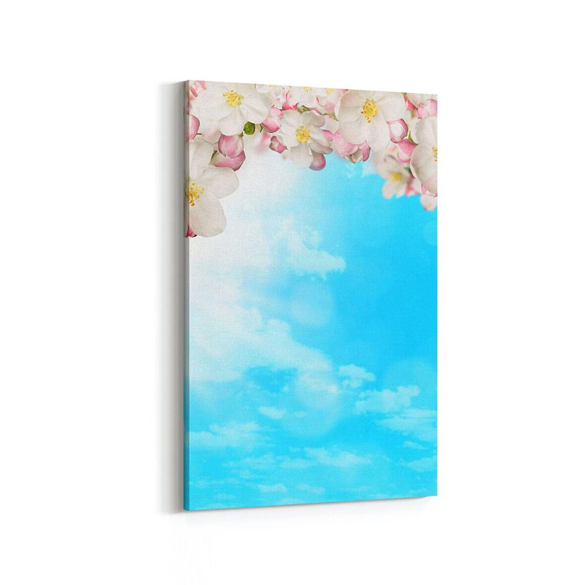 Olla 10721D Ağaç Görseli Dikey Kanvas Tablo (Ölçü: 100X150)