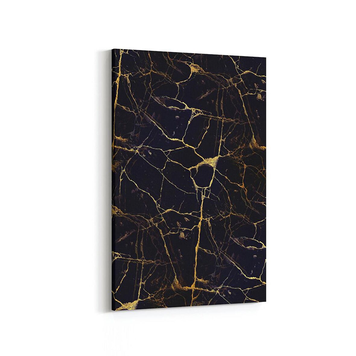 Olla 16667D Mermer Desen Görsel Dikey Kanvas Tablo (Ölçü: 70X105)