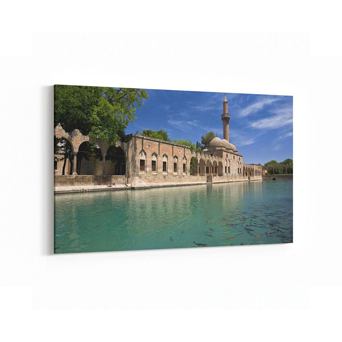 Olla 18972Y Yapı Görseli Yatay Kanvas Tablo (Ölçü: 150X100)