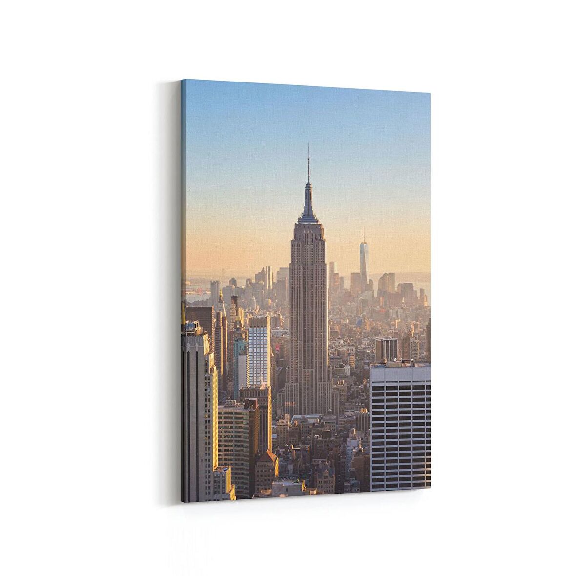 Olla 18422D Yapı Görseli Dikey Kanvas Tablo (Ölçü: 60X90)