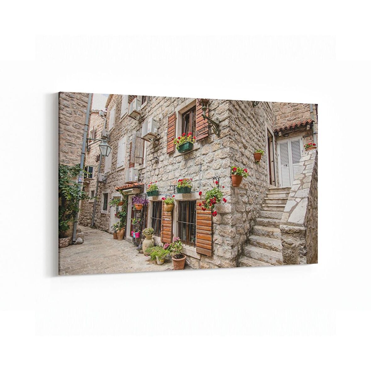Olla 17965Y Yapı Görseli Yatay Kanvas Tablo (Ölçü: 30X20)