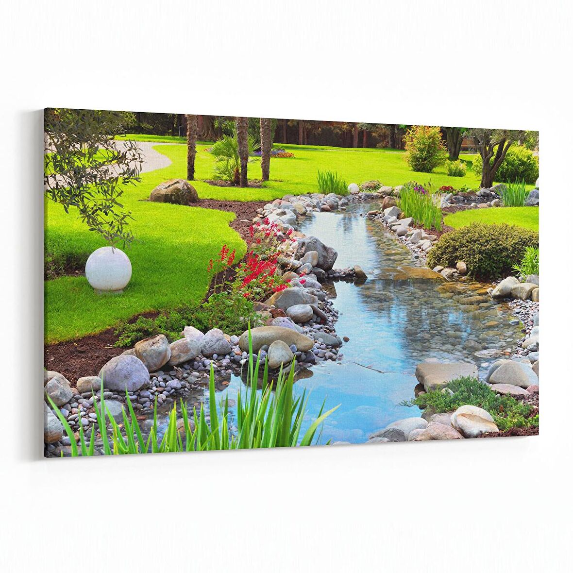 Olla 13403Y Doğa / Manzara Görseli Yatay Kanvas Tablo (Ölçü: 90X60)