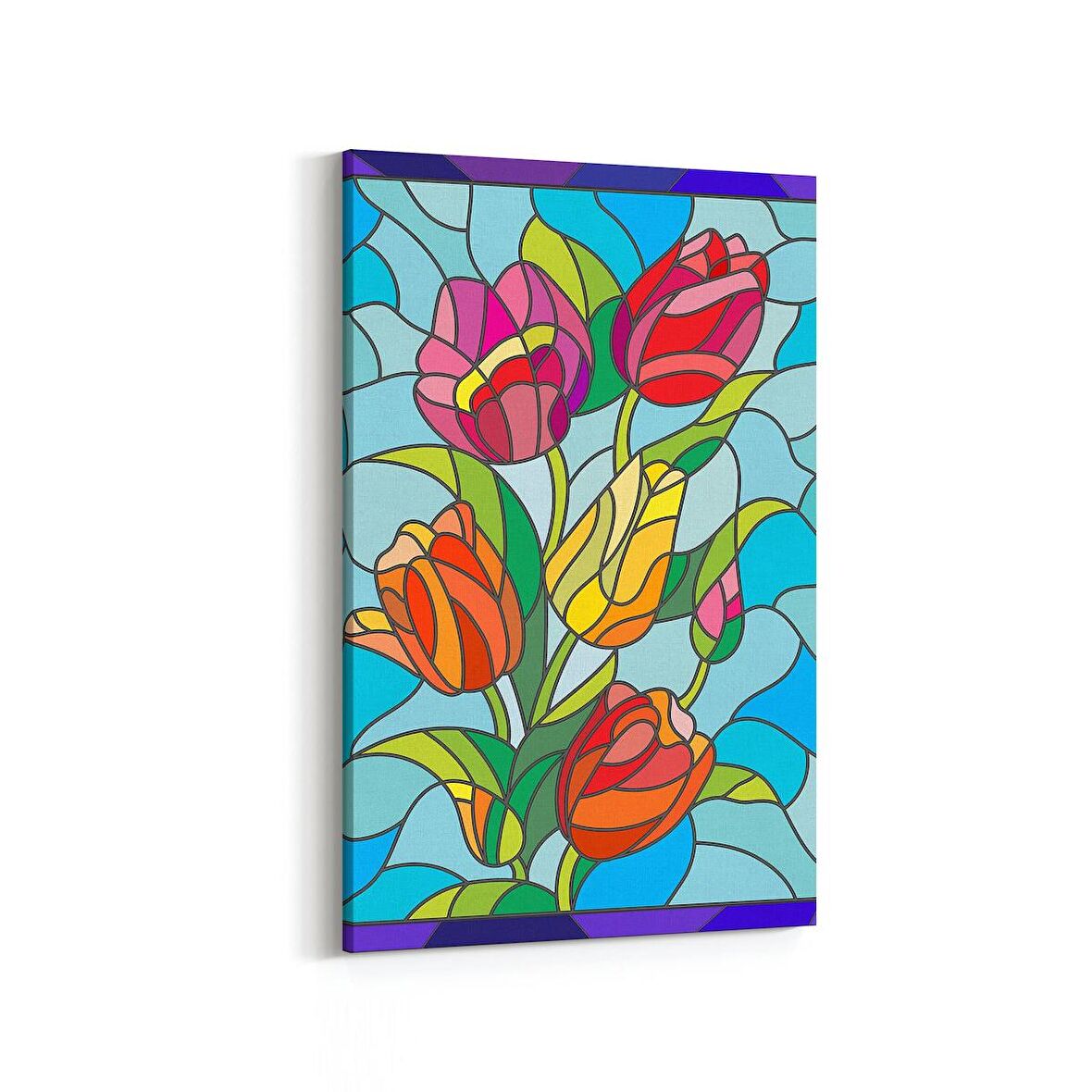 Olla 17800D Yağlı Boya Görseli Dikey Kanvas Tablo (Ölçü: 20X30)