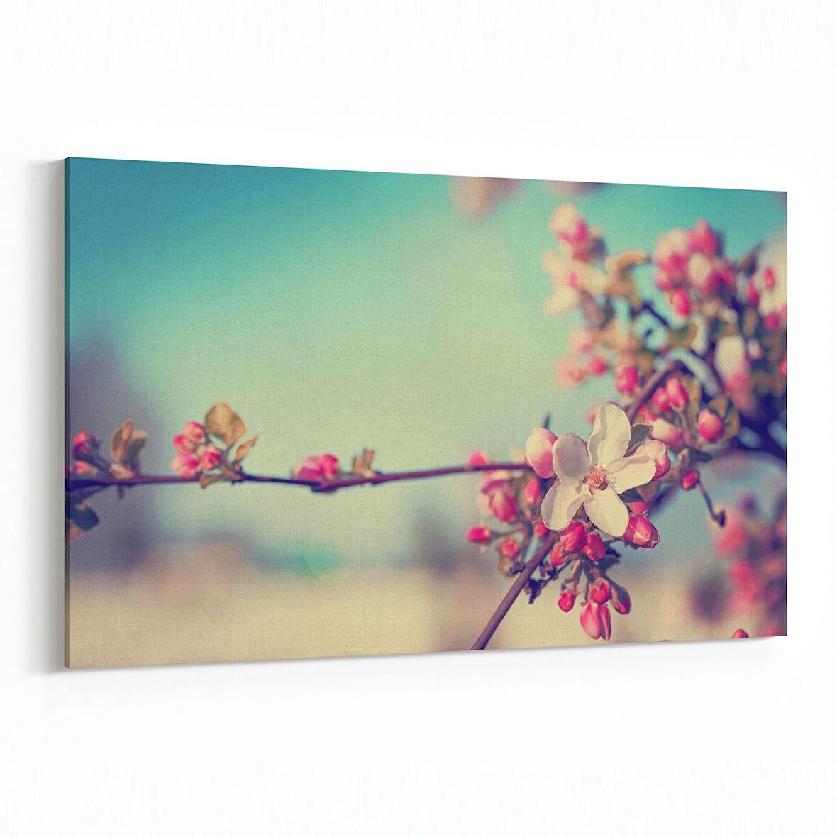 Olla 10730Y Ağaç Görseli Yatay Kanvas Tablo (Ölçü: 45X30)