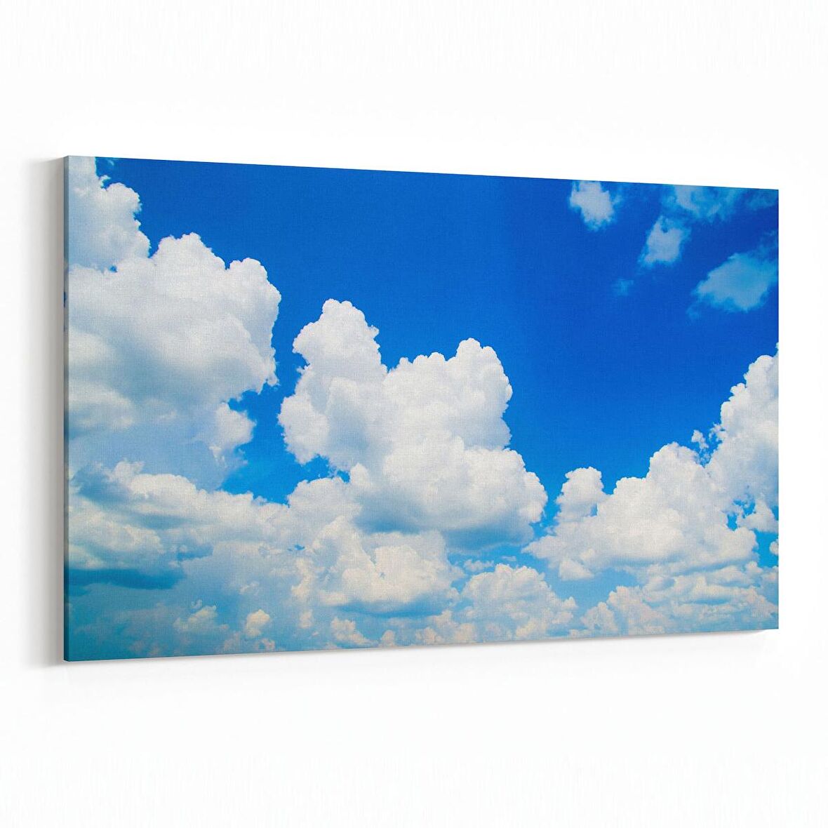 Olla 15628Y Gökyüzü Bulut Görseli  Yatay Kanvas Tablo (Ölçü: 70X50)