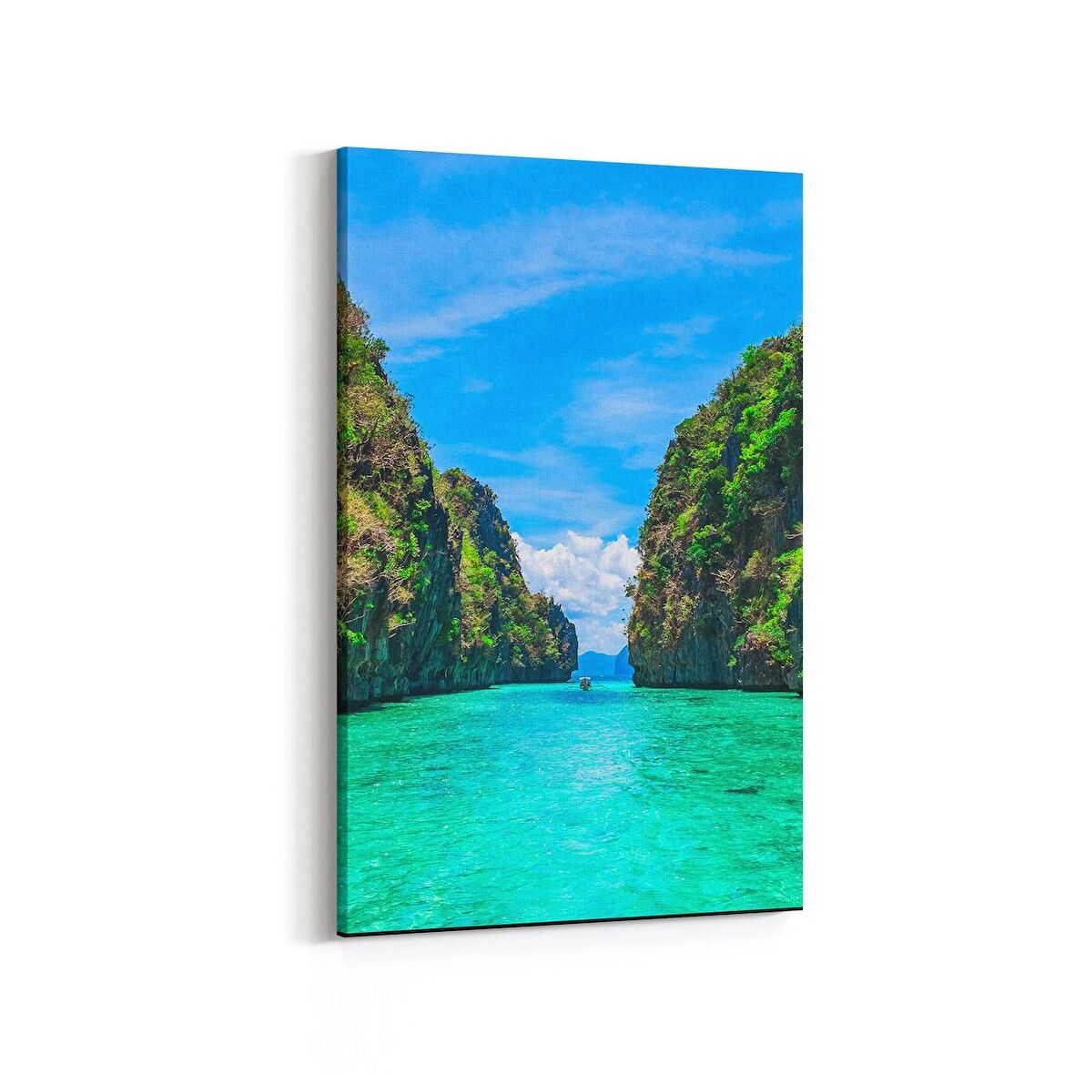 Olla 13906D Doğa / Manzara Görseli Dikey Kanvas Tablo (Ölçü: 20X30)