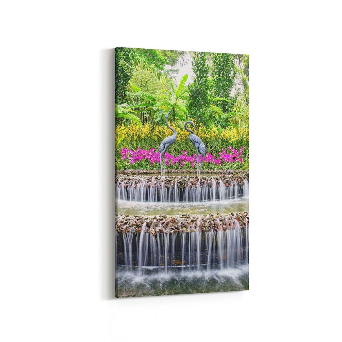 Olla 13900DD Doğa / Manzara Görseli Dikey Dar Kanvas Tablo (Ölçü: 60X120)