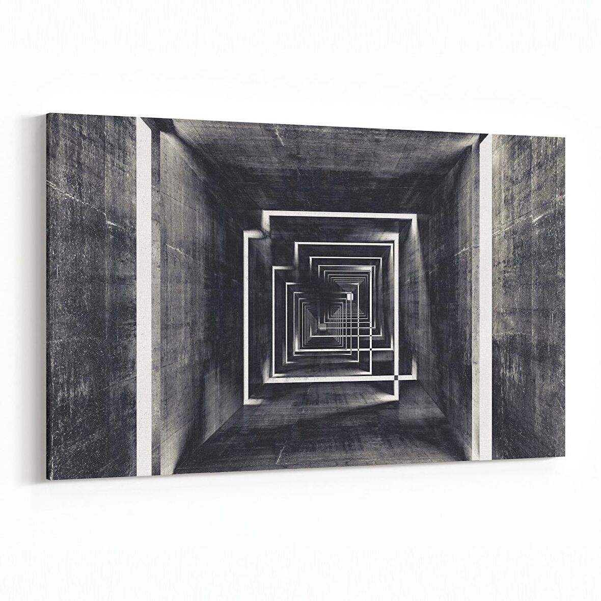 Olla 10434Y Abstract Tünel Görsel Yatay Kanvas Tablo (Ölçü: 45X30)