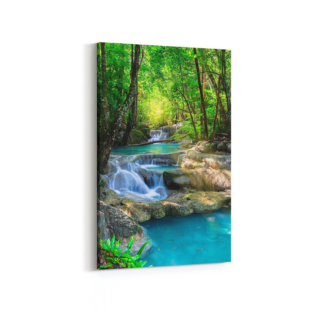 Olla 13912D Doğa / Manzara Görseli Dikey Kanvas Tablo (Ölçü: 20X30)