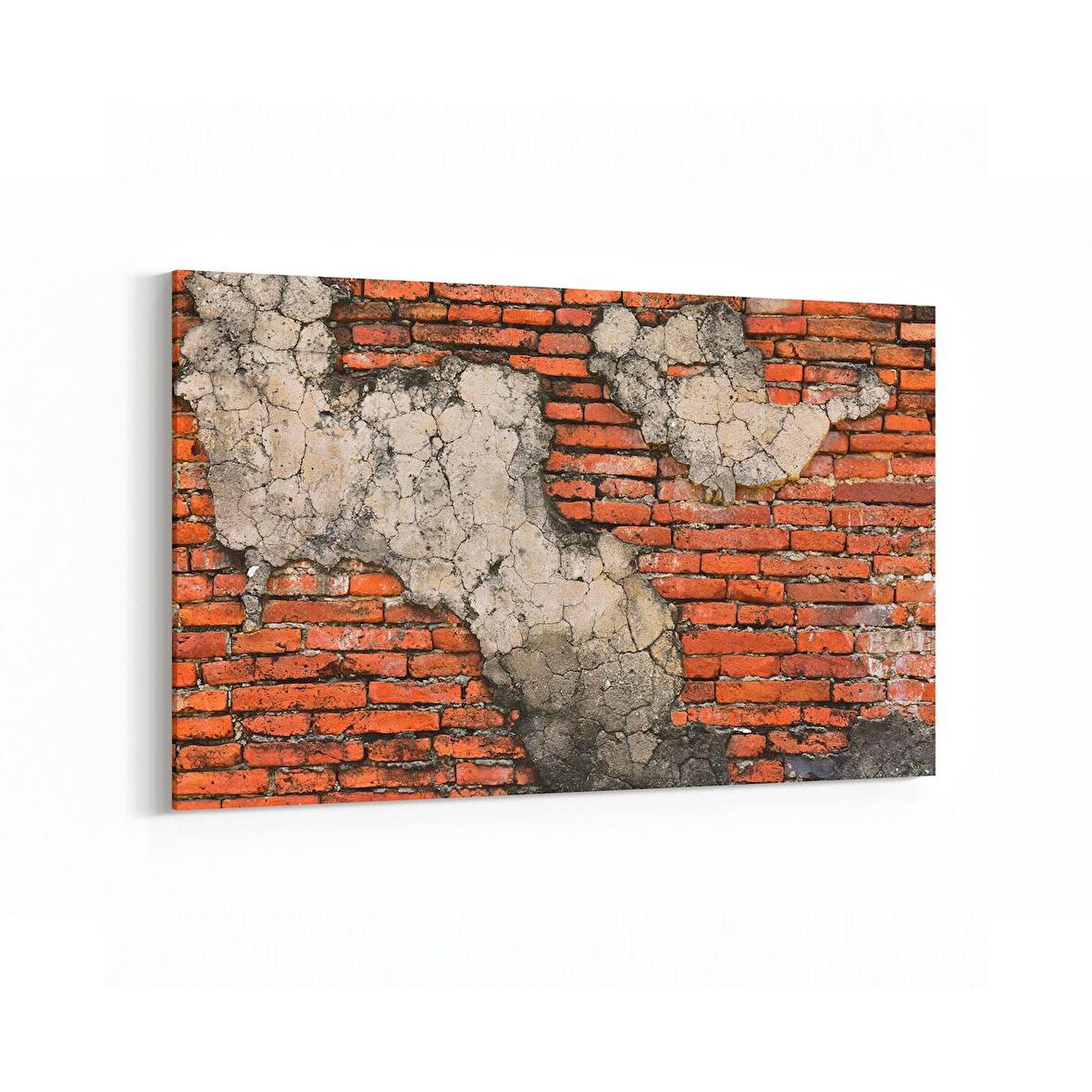 Olla 17500Y Taş / Tuğla Görseli Yatay Kanvas Tablo (Ölçü: 120X80)